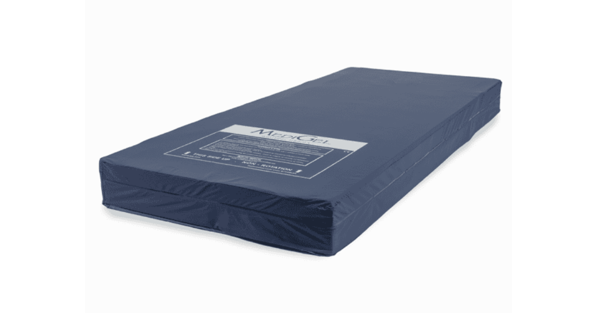 MediGel gel-infused visco-elastic pressure relief mattress