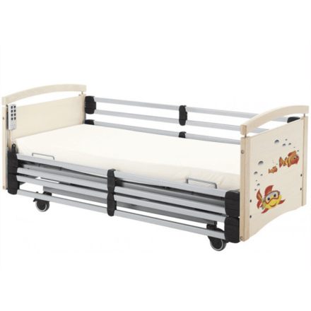 Aluminium Sliding Bed Rails for Paediatric Bed