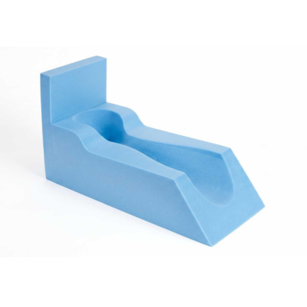 45 degree leg and heel positioner