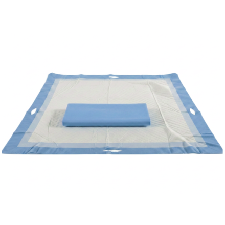 absorbent transfer sheet flat and folded