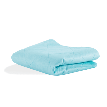 disposable blue blanket
