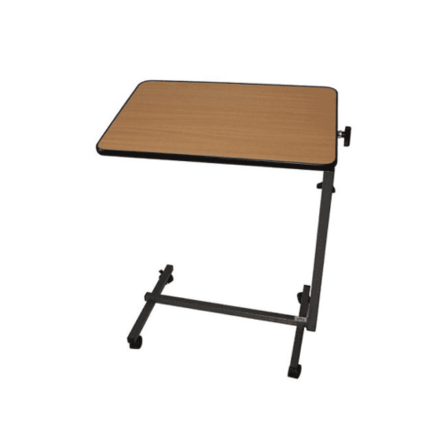 Over bed adjustable table