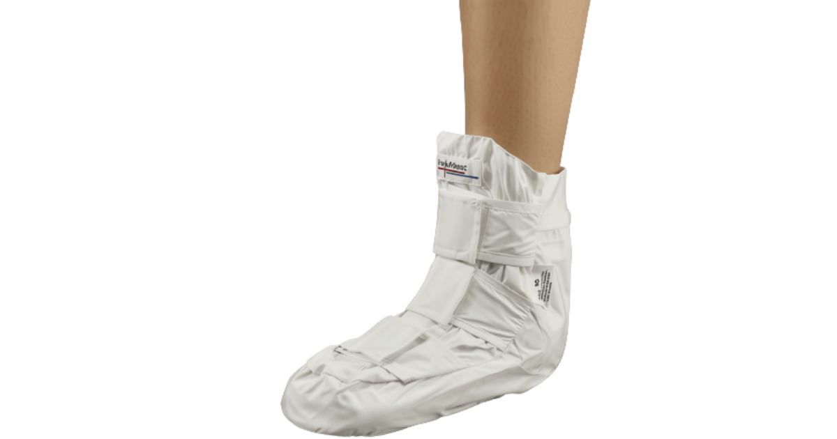 Bootee Flail Parafricta® Reusable Adjustable Anti-Shear Bootee | Meditec