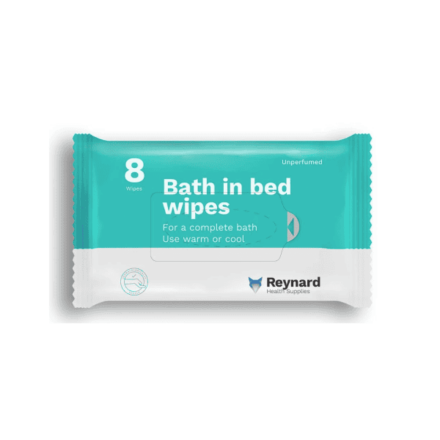 bath in bed rinse free patient wipes single pack