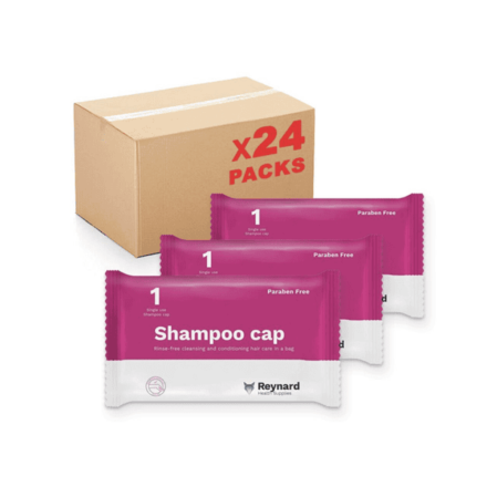 rinse free no water shampoo cap with box